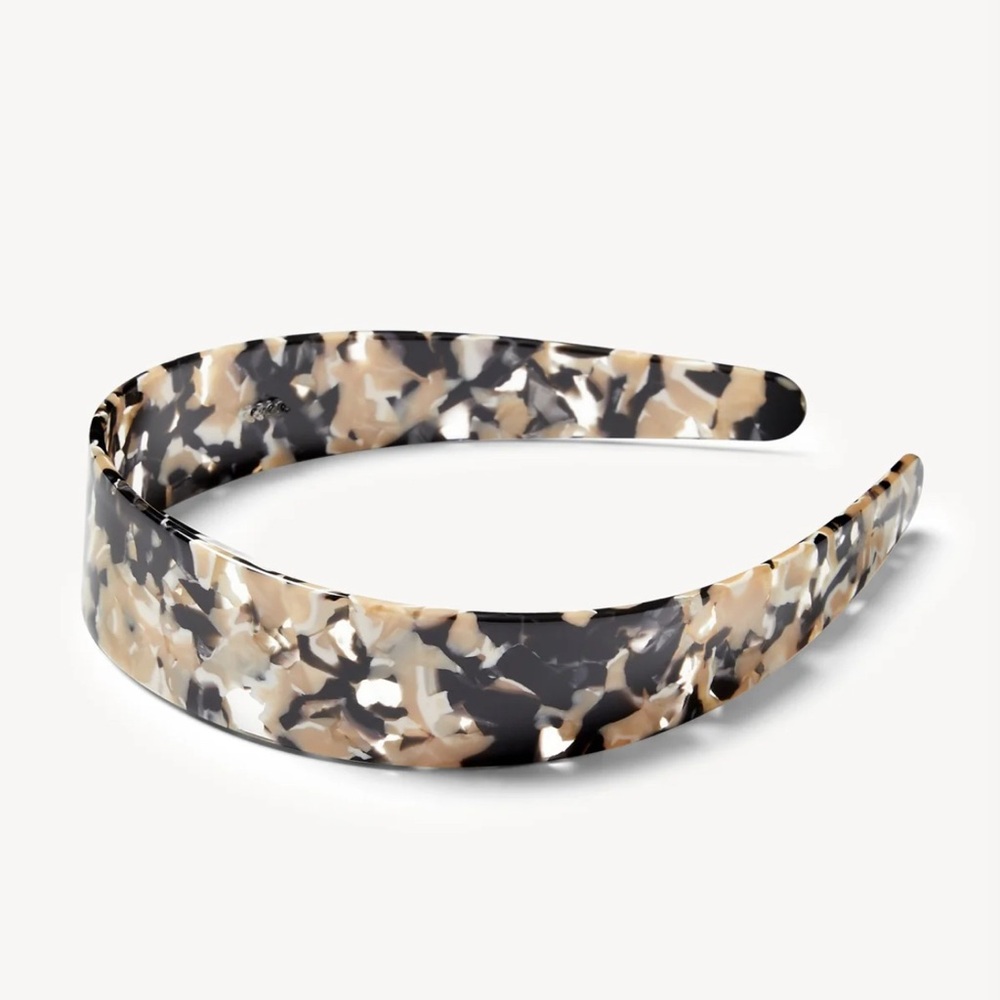Machete Abalone Wide Headband - No 3 Comb Set